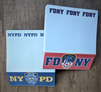 NYPD Memo Pad & FDNY Memo Pad